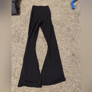 Aerie Black Flare Leggings